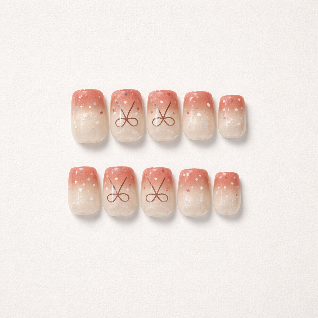 Latte Dots and Bows